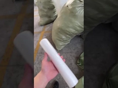 Película solúvel em água fria para bordados